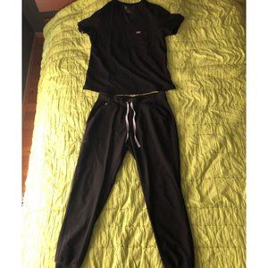 FIGS Scrubs; One-Pocket Top and Jogger Pants